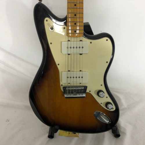 Vist Large View of Product Image Which is Used Squier VINTAGE MODIFIED JAZZMASTER Offset Double Cutaway Electric Guitar Tobacco Sunburst 6-String