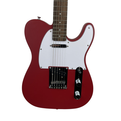 Vist Large View of Product Image Which is Used Squier DEBUT TELECASTER T Type Electric Guitar Red 6-String
