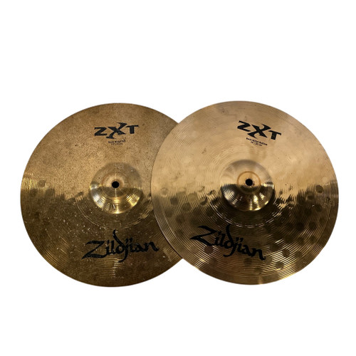 Vist Large View of Product Image Which is Used Zildjian HI HATS ZXT Hi Hat Cymbals 14"