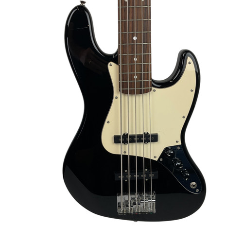 Vist Large View of Product Image Which is Used Squier AFFINITY J BASS V J Type Bass Guitar Black 5-String
