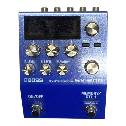Vist Large View of Product Image Which is Used Boss Synthesizer SY-200 Synthesizer Pedal with Box