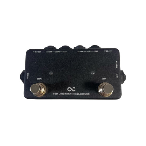 Vist Large View of Product Image Which is Used One Control Black Loop Dual FX Loop Pedal
