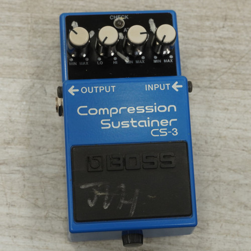 Vist Large View of Product Image Which is Used Boss CS-3 Compression Sustainer Pedal