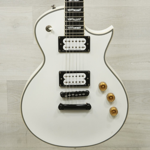 Vist Large View of Product Image Which is Used Ltd EC-1000T Deluxe Electric Guitar White