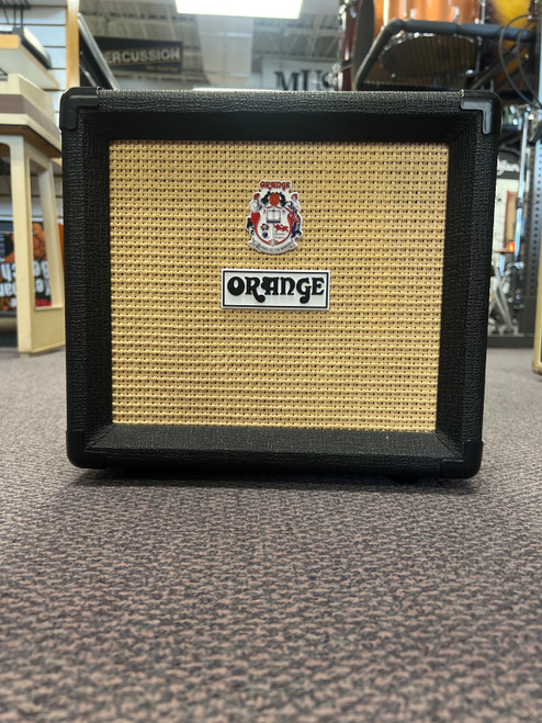 Vist Large View of Product Image Which is Used Orange CRUSH 12 1 x 8 Solid State Amplifier 1 x 8