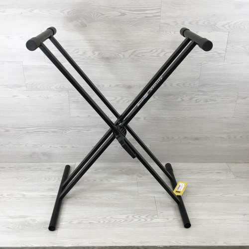 Vist Large View of Product Image Which is Used DOUBLE X KEYBOARD STAND Single Keyboard Stand