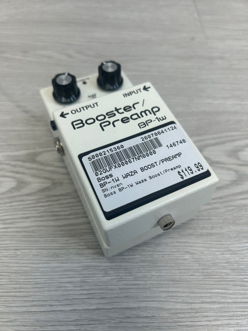 Vist Large View of Product Image Which is Used Boss BP-1W WAZA BOOST/PREAMP Boost Pedal