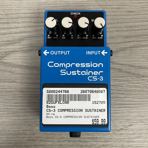 Vist Large View of Product Image Which is Used - Boss CS-3 COMPRESSION SUSTAINER