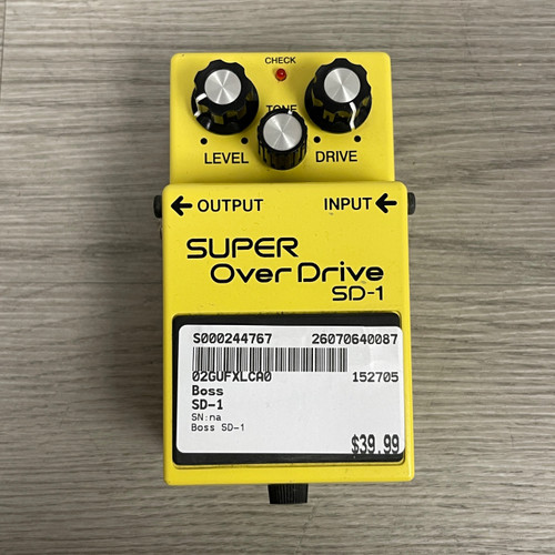 Vist Large View of Product Image Which is Used - Boss SD-1 Overdrive Pedal