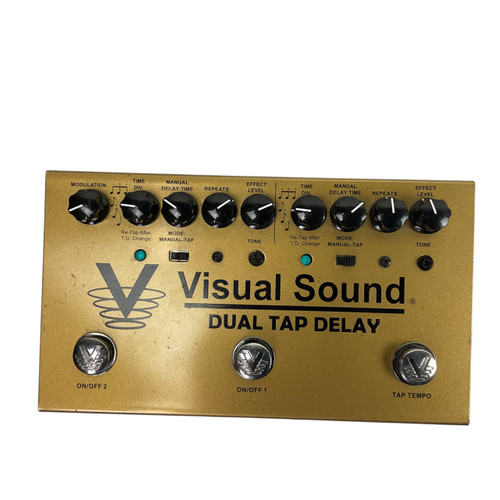 Vist Large View of Product Image Which is Used Visual Sound DUAL TAP DELAY Delay Pedal