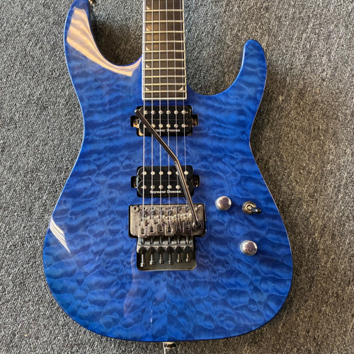 Vist Large View of Product Image Which is Used Jackson SL2Q PRO SERIES Super S Electric Guitar Blue 6-String