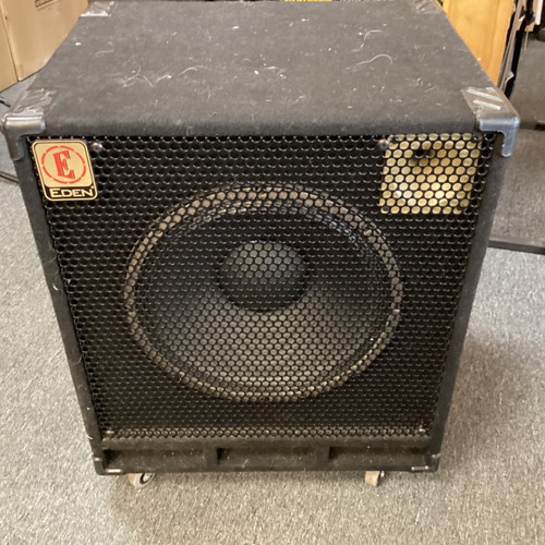 Vist Large View of Product Image Which is Used Eden D115XLT 1 x 15 Bass Guitar Cabinet 1 x 15