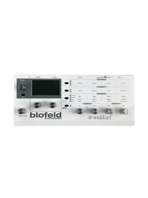 Vist Large View of Product Image Which is Used Waldorf Blofeld Desktop Synthesizer w/AC