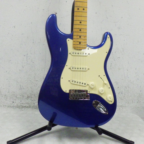 Vist Large View of Product Image Which is Used Fender american Ultra Stratocaster S Type Electric Guitar Blue 6-String