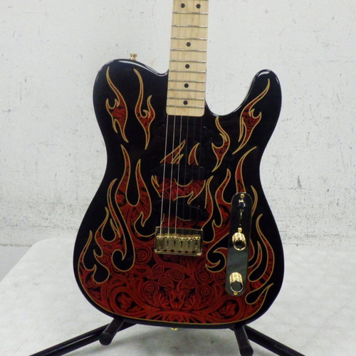 Vist Large View of Product Image Which is Used Fender James Burton Telecaster T Type Electric Guitar Black 6-String