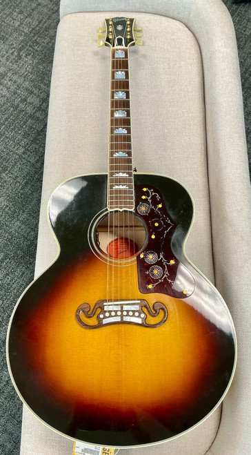 Vist Large View of Product Image Which is Used Gibson SJ-200 Solid Top Acoustic Guitar Wood
