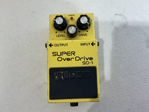 Vist Large View of Product Image Which is Used Boss SD-1 SILVER LABEL Overdrive Pedal
