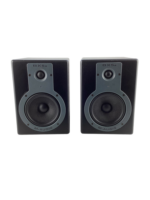 Vist Large View of Product Image Which is Used M-Audio BX5A Studiophile Powered Studio Monitors - PAIR