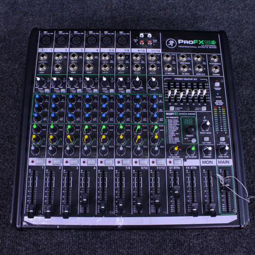 Vist Large View of Product Image Which is Used Mackie PROFX12 MIXER 12 CHANNELS MIX IT UP Mixing Console