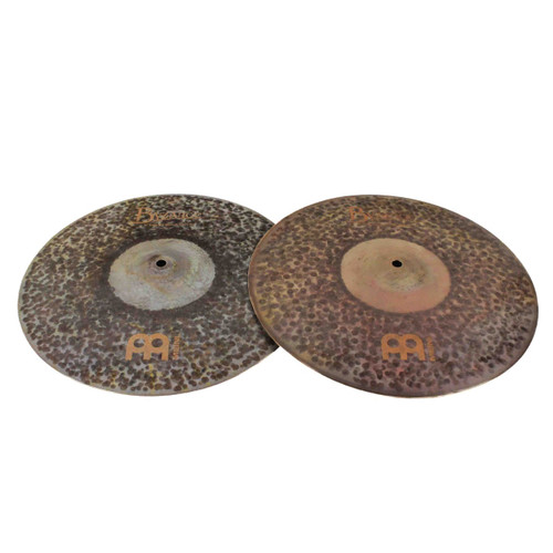 Vist Large View of Product Image Which is Used Meinl BYZANCE EXTRA DRY MEDIUM HIHATS 14 Hi Hat Cymbals 14"