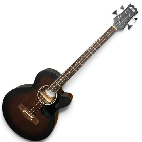 Vist Large View of Product Image Which is Used Mitchell T239BCE-BST Acoustic Bass Guitar Wood 4-String