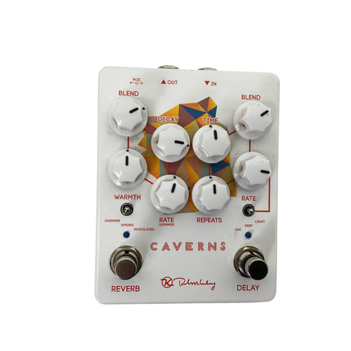 Vist Large View of Product Image Which is Used Keeley CAVERNS V2 Delay Pedal