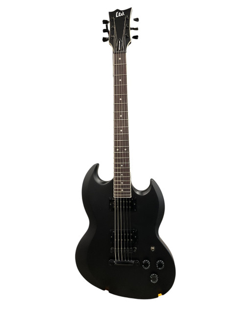 Vist Large View of Product Image Which is Used LTD VOLSUNG-200 SG Type Electric Guitar Black 6-String