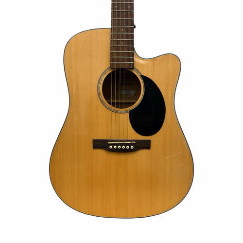 Vist Large View of Product Image Which is Used Jasmine JD39CE-NAT Laminate Top Acoustic Guitar Natural