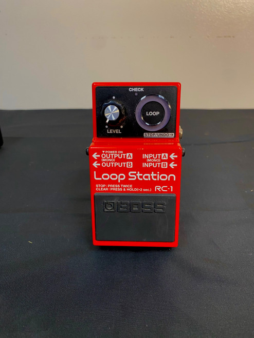 Vist Large View of Product Image Which is Used Boss LOOPSTATION RC-1 Looper Pedal