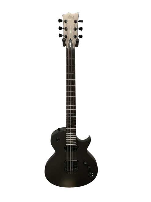 Vist Large View of Product Image Which is Used LTD EC-1000B LP Type Electric Guitar Black Baritone