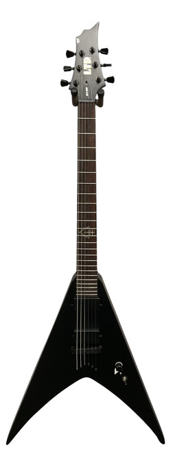 Vist Large View of Product Image Which is Used LTD LTD NERGAL HEX-200 Pointy Electric Guitar Black 6-String