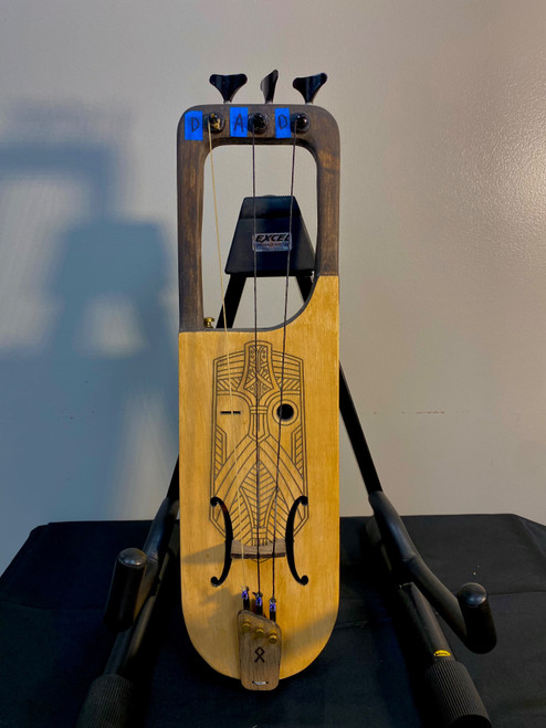 Vist Large View of Product Image Which is Used ROUND TAGELHARPA Vintage Instrument