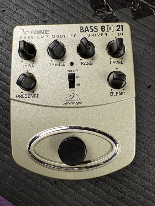 Vist Large View of Product Image Which is Used Behringer BASS BDI 21 Guitar Effects Pedal