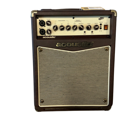 Vist Large View of Product Image Which is Used Acoustic A-20 1 x 8 Solid State Amplifier 1 x 8