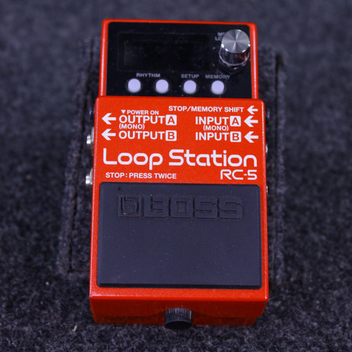 Vist Large View of Product Image Which is Used Boss RC-5 LOOP STATION Looper Pedal