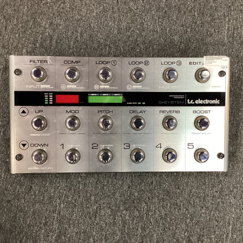 Vist Large View of Product Image Which is Used TC Electronic G-SYSTEM Floorboard Effect