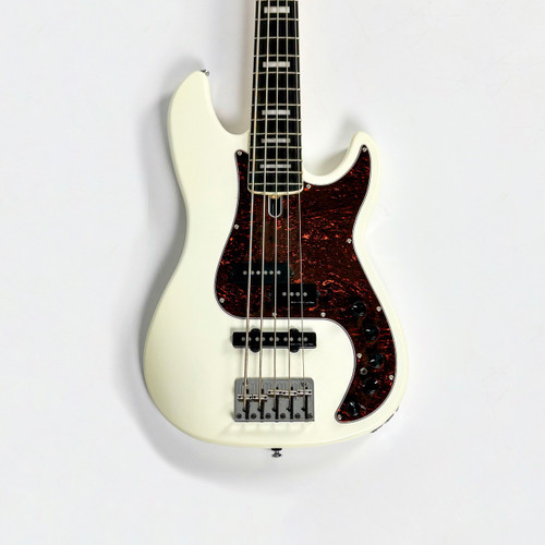 Vist Large View of Product Image Which is Used Sire Marcus Miller V7 Bass Guitar White 5-String