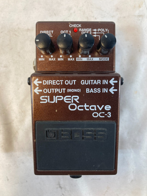 Vist Large View of Product Image Which is Used Boss OC-3 SUPER OCTAVE Pedal