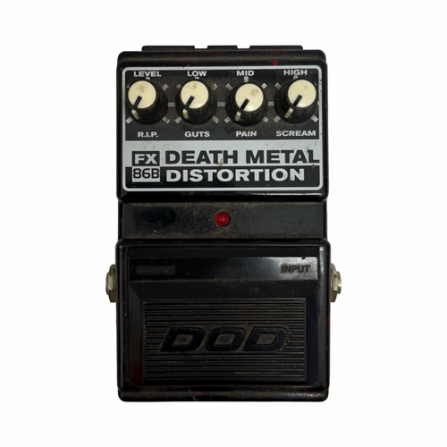 Vist Large View of Product Image Which is Used DOD FX86B DEATH METAL DISTORTION Distortion Pedal