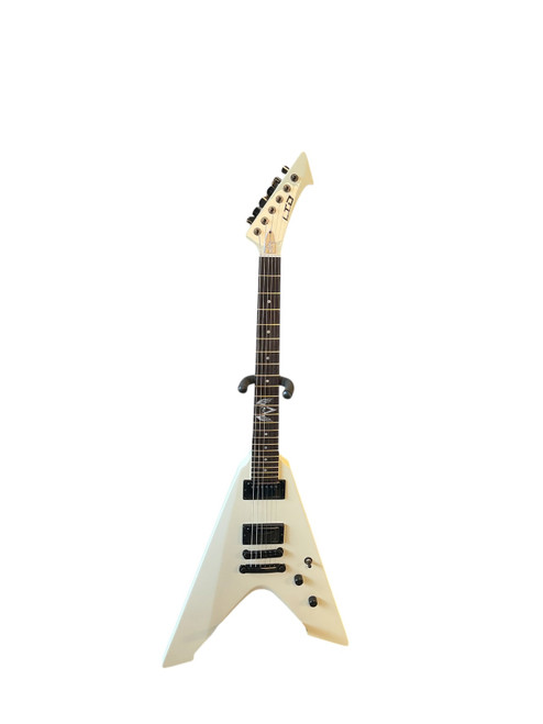 Vist Large View of Product Image Which is Used LTD VULTURE Modern Metal Electric Guitar White 6-String
