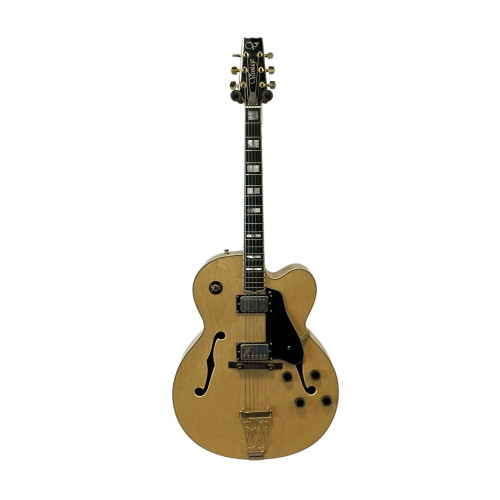 Vist Large View of Product Image Which is Used Vantage 655.N Semi-Hollow Electric Guitar Natural 6-String