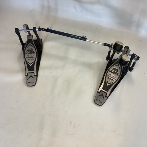Vist Large View of Product Image Which is Used Tama IRON COBRA 600 DOUBLE PEDAL Kick Drum Pedal