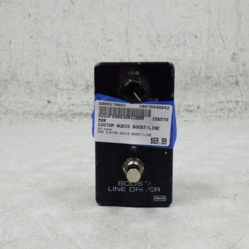Vist Large View of Product Image Which is Used mxr Custom Audio Boost/line Boost Pedal