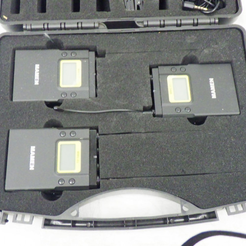 Vist Large View of Product Image Which is Used mamen Wireless Mics  