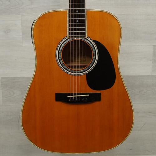 Vist Large View of Product Image Which is Used Esteban AL-100 Laminate Top Acoustic Guitar Natural