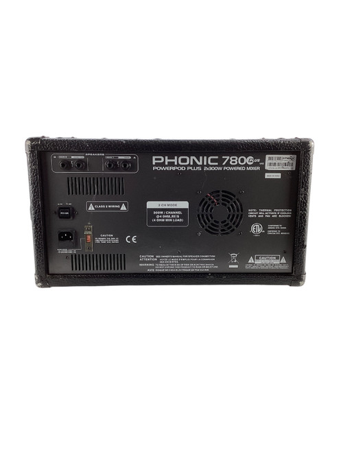 Vist Large View of Product Image Which is Used Phonic 780 POWERPOD PLUS Powered Mixer