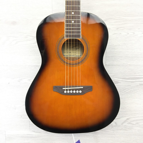 Vist Large View of Product Image Which is New Harvest 3/4 Acoustic Guitar Sunburst
