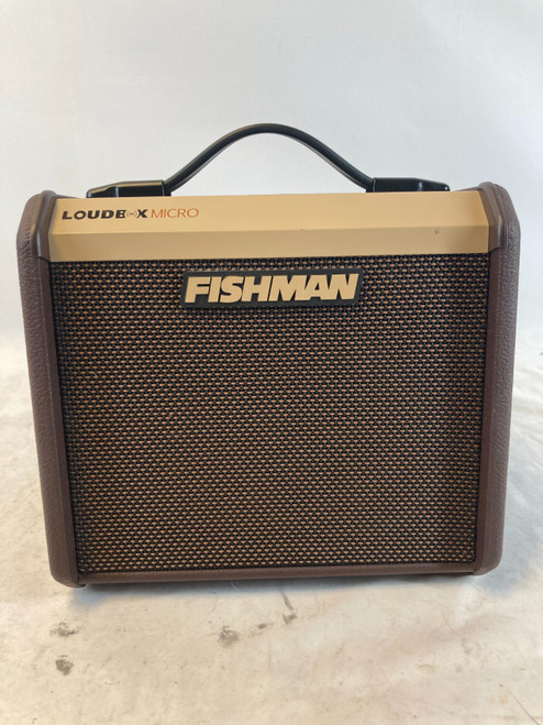 Vist Large View of Product Image Which is Used Fishman LOUDBOX MINI 1 x 5 Solid State Amplifier