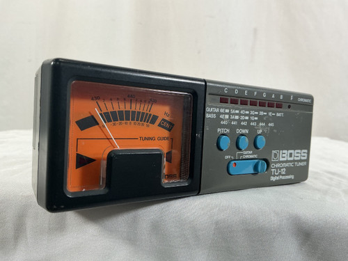 Vist Large View of Product Image Which is Used Boss TU-12 CHROMATIC TUNER Vintage Guitar Effects Pedal