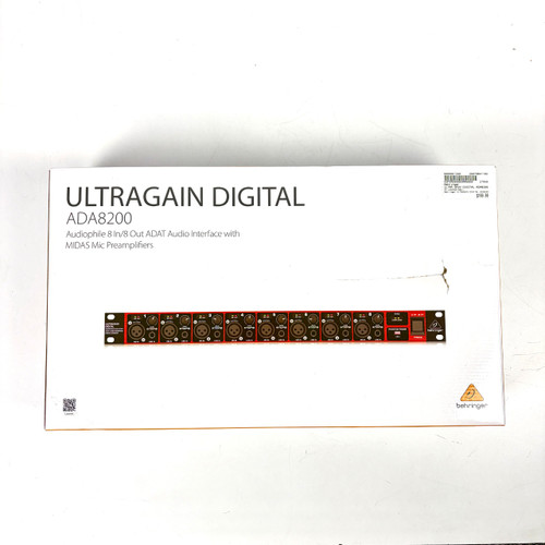 Vist Large View of Product Image Which is Used Behringer Ultra Gain Digital ADA8200 Preamp